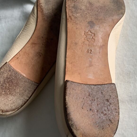 MANOLO Blahnik Colorblock pattern tassel ballet flats - Picture 5 of 5